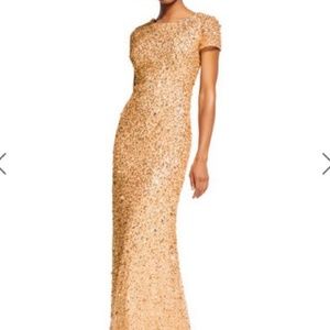 Rose Gold Sequin Gown